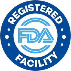 Registered FDA facility badge